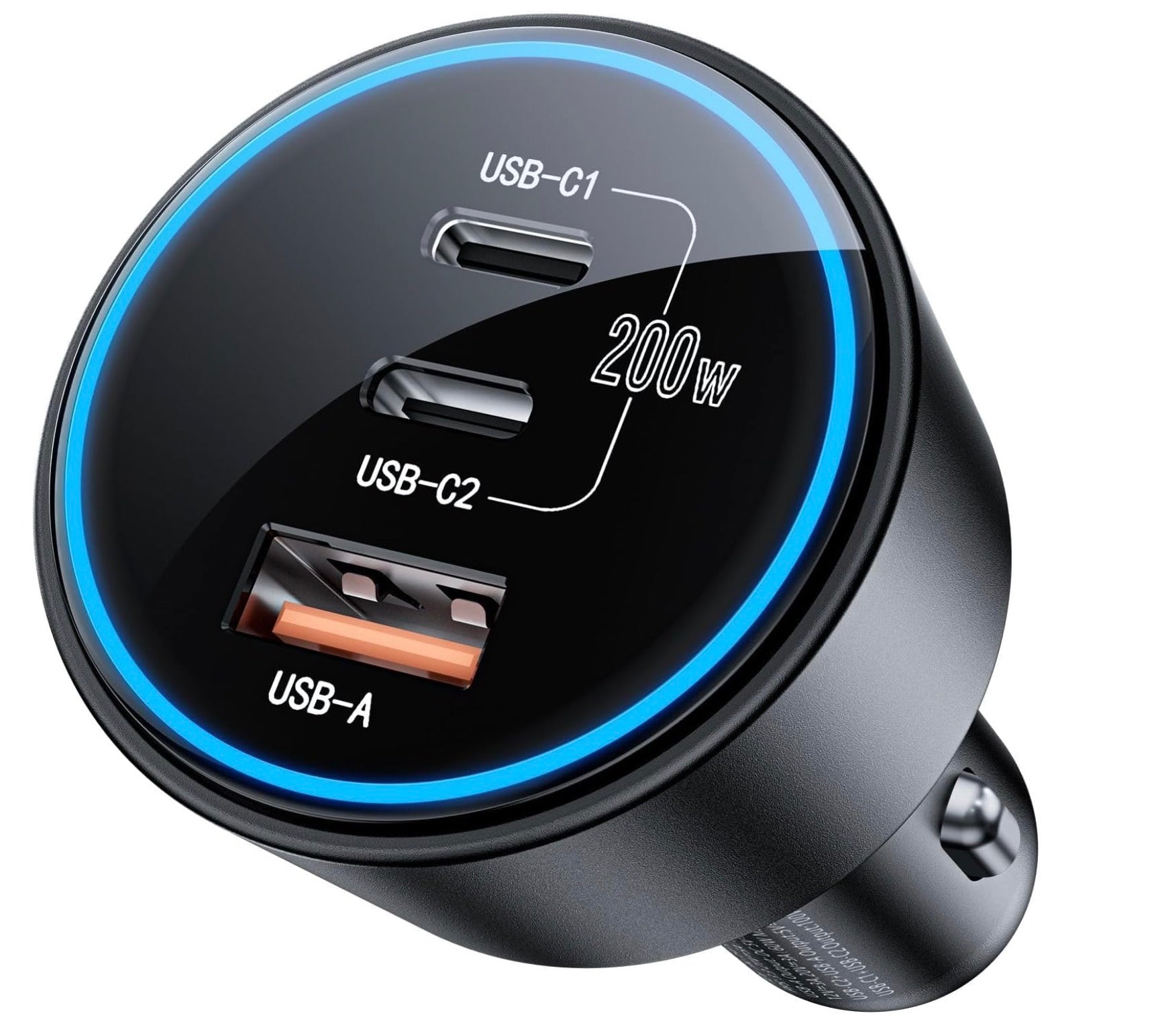 USB C Car Charger Fast Charging 200W